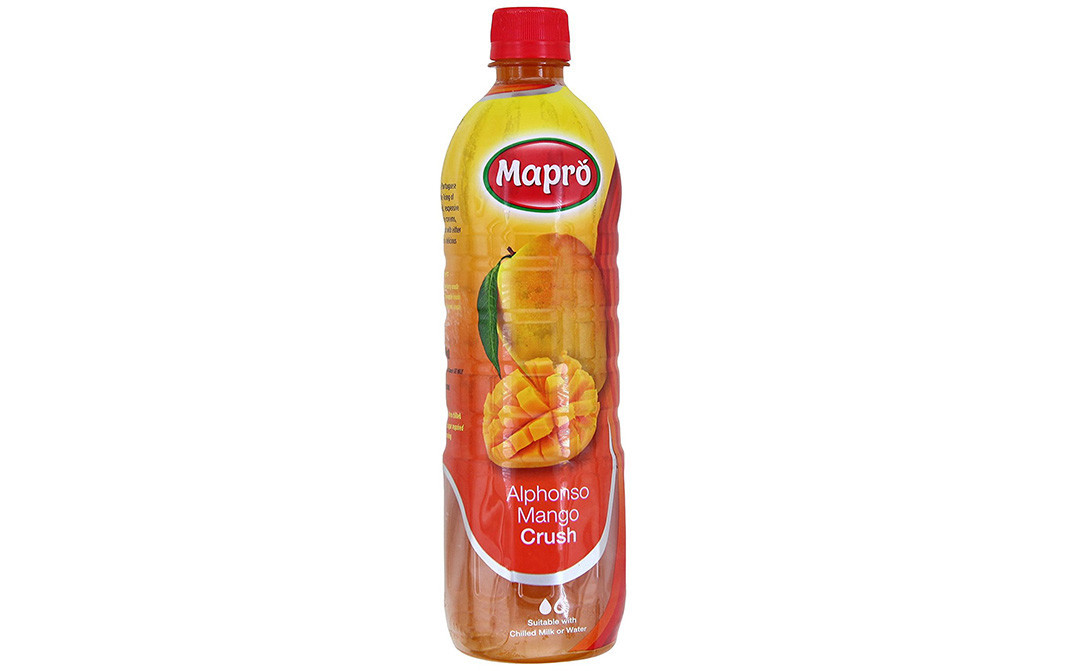 Mapro Alphonso Mango Crush    Plastic Bottle  750 millilitre